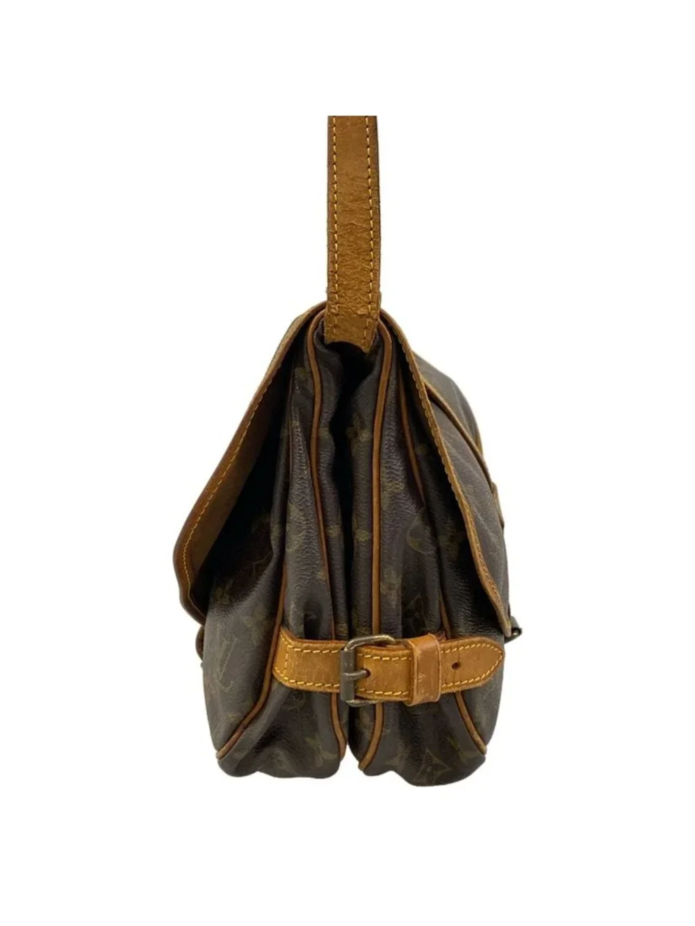 Louis Vuitton Shoulder Bag Monogram Saumur 30
